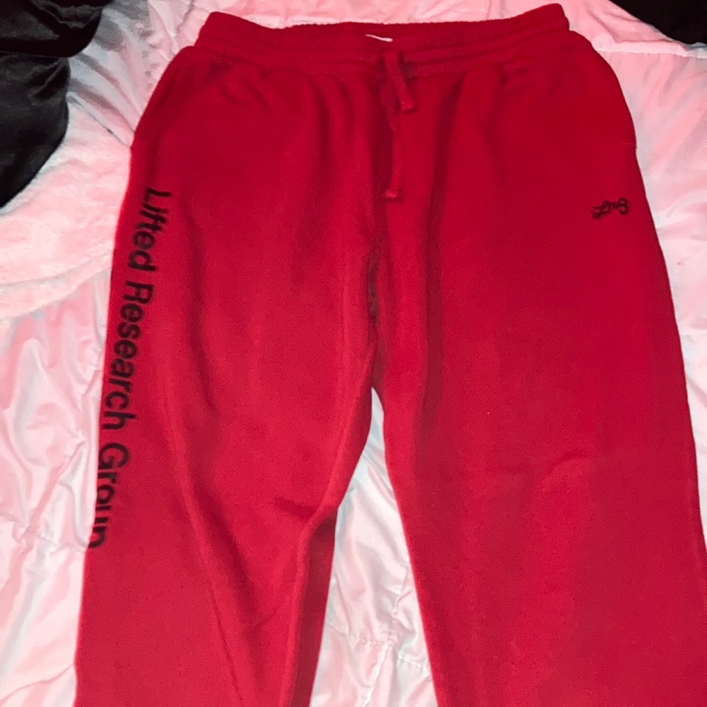 Red LRG sweats